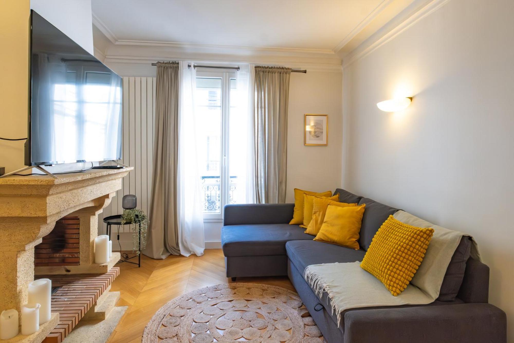 Spacious Apartment For 6 People Paris Dış mekan fotoğraf